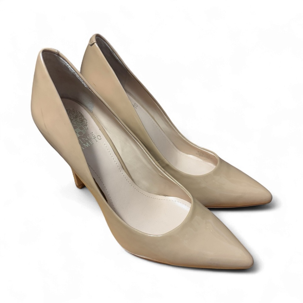 Vince camuto 4 inches beige pointy heels pre loved great condition